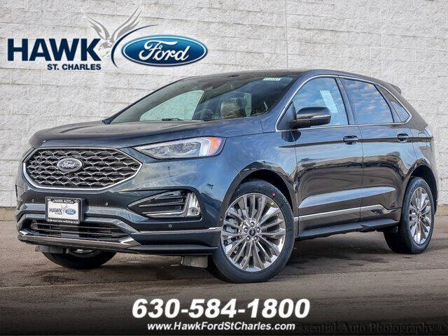 2024 Ford Edge for sale at Hawk Ford of St. Charles in Saint Charles IL