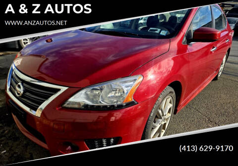 2014 Nissan Sentra for sale at A & Z AUTOS in Westfield MA