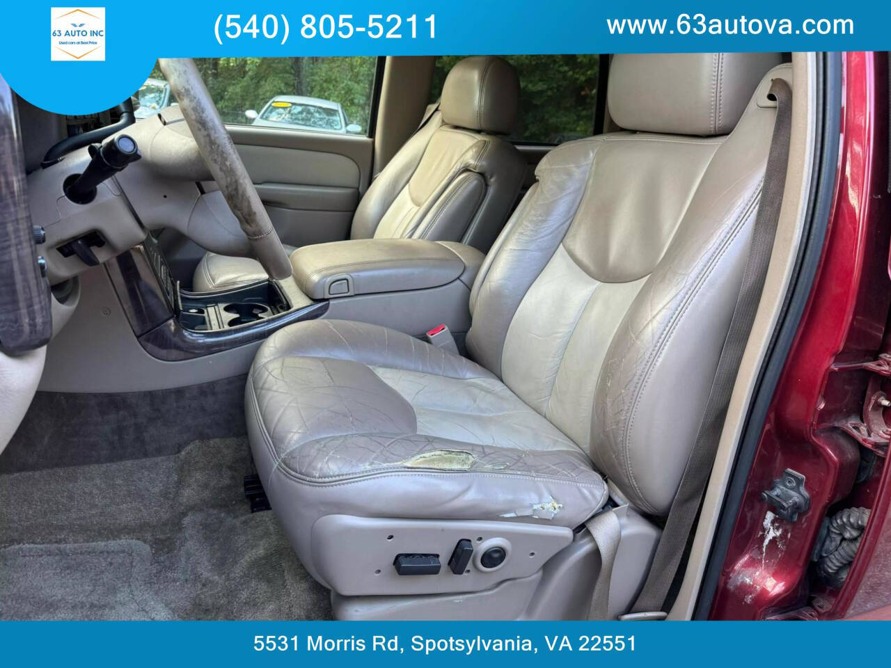 2003 GMC Yukon for sale at 63 Auto Inc in Spotsylvania, VA