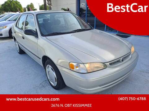 2000 Toyota Corolla for sale at BestCar in Kissimmee FL