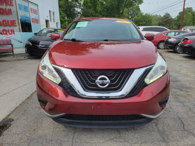 2017 Nissan Murano for sale at DAGO'S AUTO SALES LLC in Dalton, GA