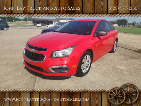 2015 Chevrolet Cruze for sale at John Lay Truck and Auto Sales in Independence KS