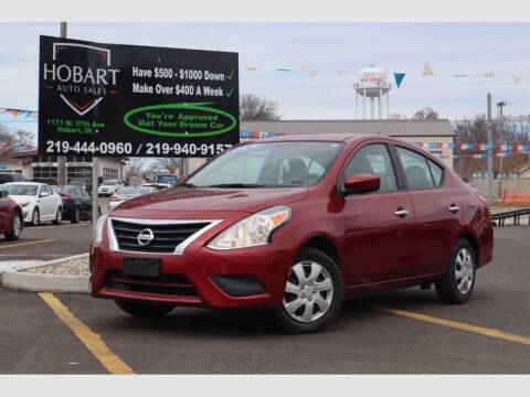 2019 Nissan Versa for sale at Hobart Auto Sales in Hobart IN