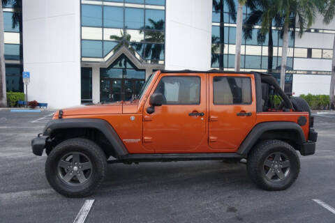 2010 Jeep Wrangler Unlimited for sale at SR Motorsport in Pompano Beach FL