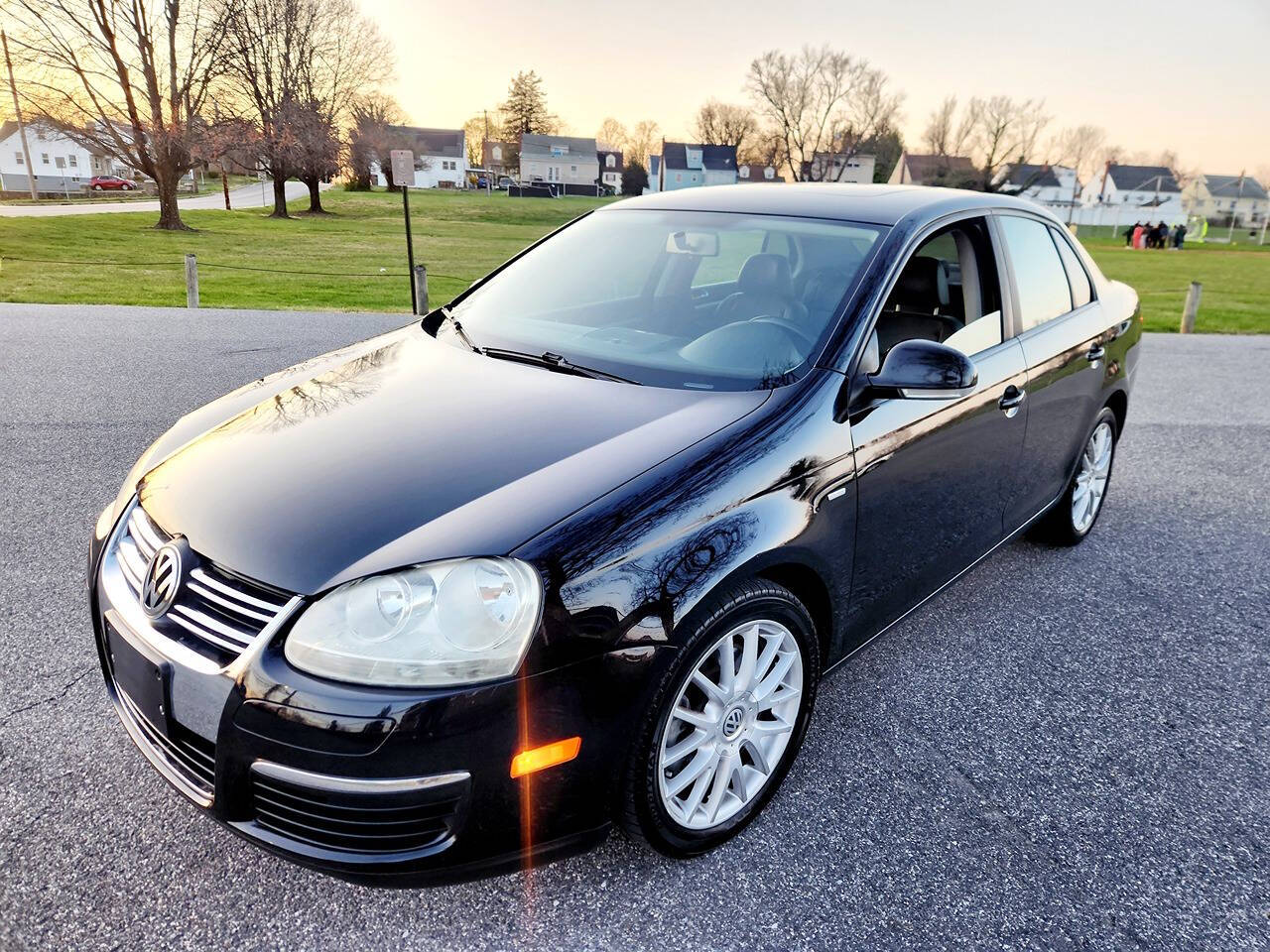 Black 2008 Volkswagen Jetta Wolfsburg Edition Wolfsburg Edition 4dr Sedan 6A 1