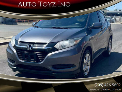 2016 Honda HR-V for sale at Auto Toyz Inc in Lodi CA