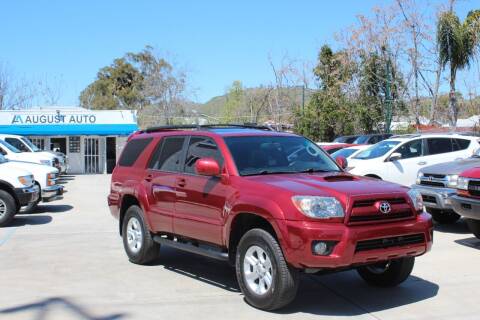 2006 Toyota 4Runner for sale at August Auto in El Cajon CA