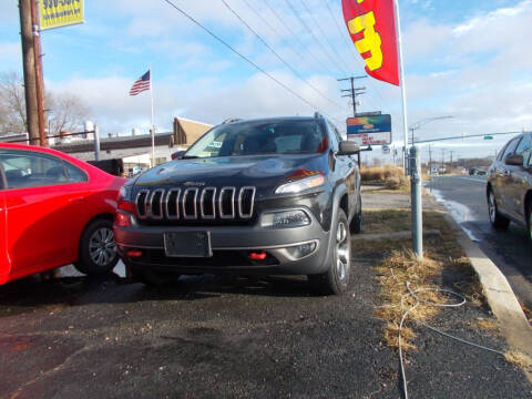 2014 Jeep Cherokee for sale at Scott's Auto Mart in Dundalk MD