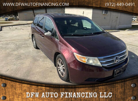 2012 Honda Odyssey for sale at Bad Credit Call Fadi in Dallas TX