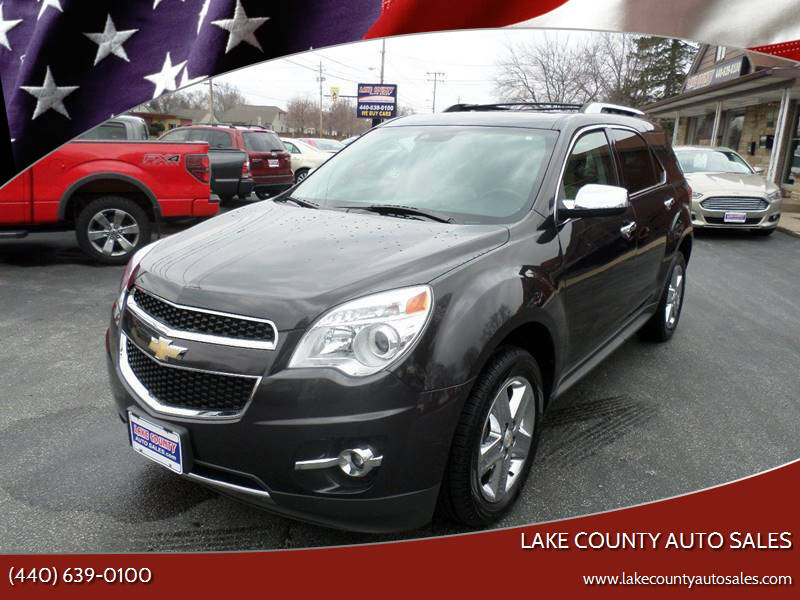 2014 Chevrolet Equinox for sale at Lake County Auto Sales in Painesville OH