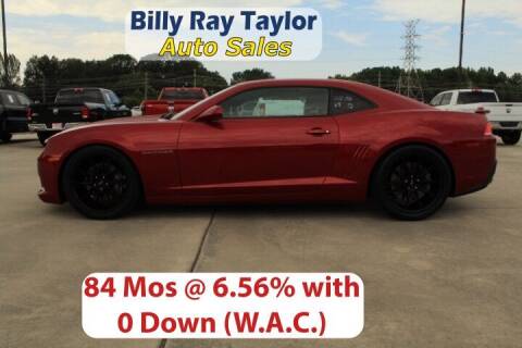 2015 Chevrolet Camaro for sale at Billy Ray Taylor Auto Sales in Cullman AL