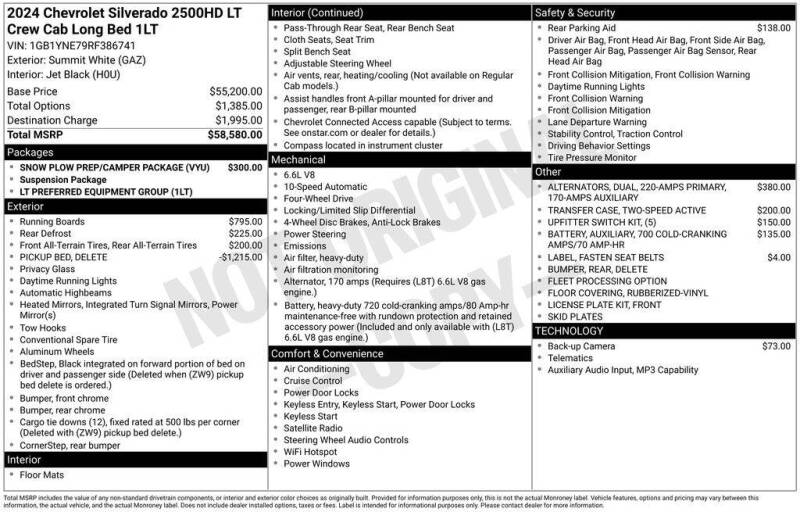 2024 Chevrolet Silverado 2500HD LT