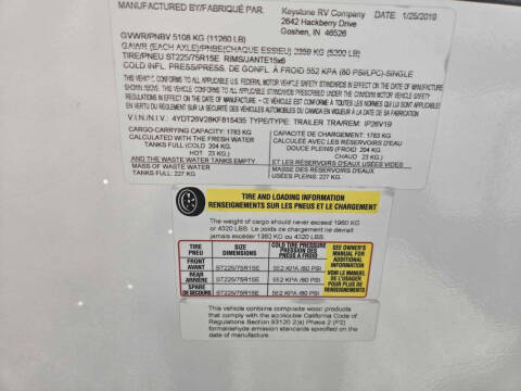 2019 Keystone RV Impact