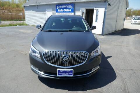 2015 Buick LaCrosse for sale at SCHERERVILLE AUTO SALES in Schererville IN