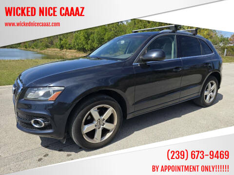 2012 Audi Q5 for sale at WICKED NICE CAAAZ in Cape Coral FL