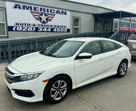 2016 Honda Civic for sale at AMERICAN AUTO & TRUCK SALES LLC in Yuma AZ