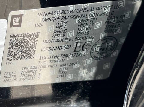 2021 Chevrolet Silverado 1500