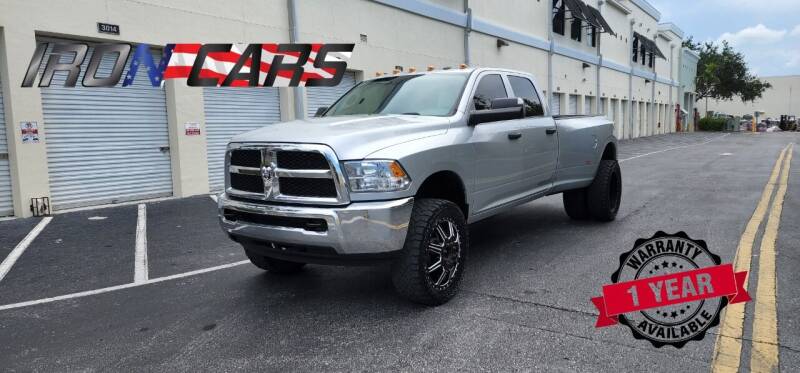 2017 RAM Ram Pickup 3500 for sale at IRON CARS in Hollywood FL