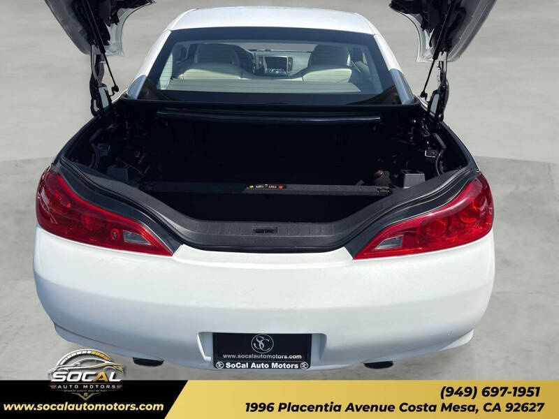 2009 Infiniti G37 Convertible Sport