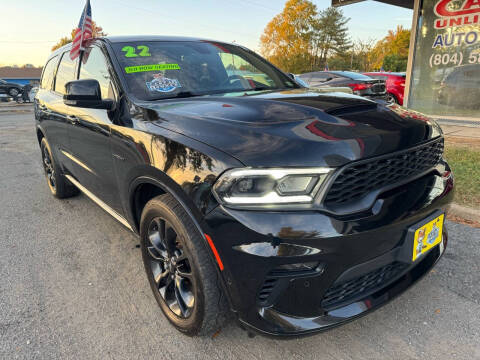 2022 Dodge Durango for sale at Carz Unlimited in Richmond VA