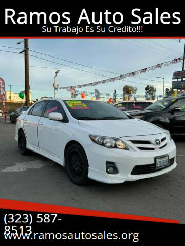 2011 Toyota Corolla for sale at Ramos Auto Sales in Los Angeles CA