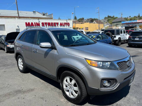 2012 Kia Sorento for sale at Main Street Auto in Vallejo CA