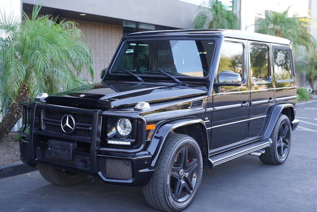 Black 2017 Mercedes-Benz G-Class AMG G 63 AWD AMG G 63 4MATIC 4dr SUV 1