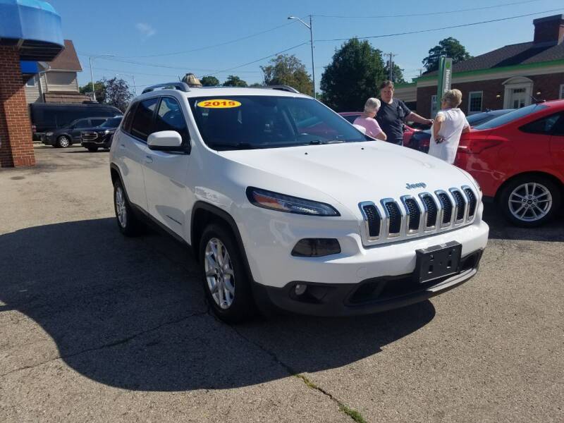 2015 Jeep Cherokee for sale at BELLEFONTAINE MOTOR SALES in Bellefontaine OH