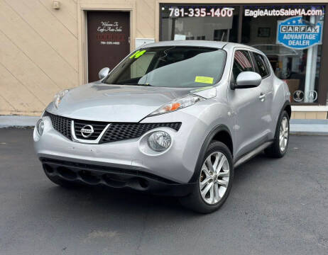 2014 Nissan JUKE for sale at Eagle Auto Sale LLC in Holbrook MA