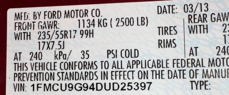 2013 Ford Escape SE