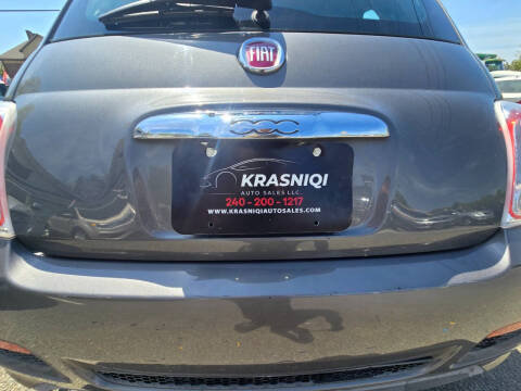2012 FIAT 500 Sport