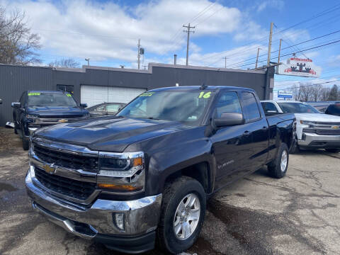 2016 Chevrolet Silverado 1500 for sale at Castle Cars Inc. in Lansing MI