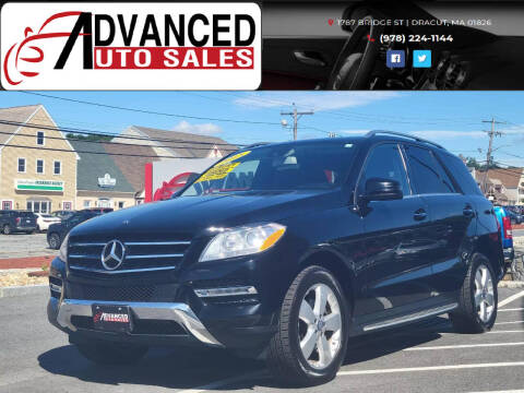 2015 Mercedes-Benz M-Class for sale at Advanced Auto Sales in Dracut MA