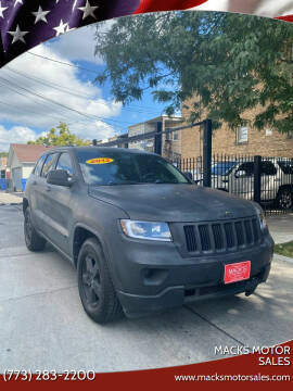 2012 Jeep Grand Cherokee for sale at Macks Motor Sales in Chicago IL