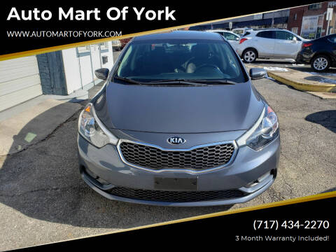 2016 Kia Forte5 for sale at Auto Mart Of York in York PA