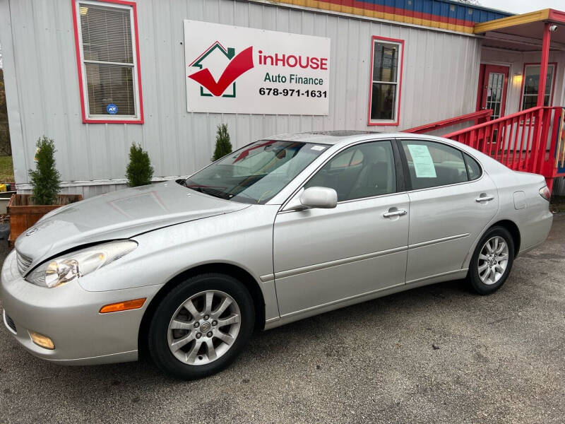 2003 Lexus ES 300 for sale at In House Auto Finance Inc in Gainesville GA