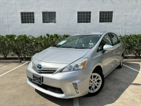 2012 Toyota Prius v for sale at UPTOWN MOTOR CARS in Houston TX