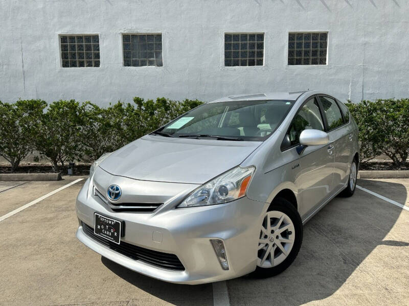 2012 Toyota Prius v for sale at UPTOWN MOTOR CARS in Houston TX