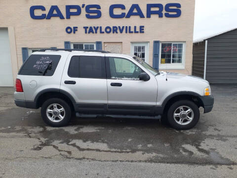 2003 Ford Explorer for sale at Caps Cars Of Taylorville in Taylorville IL
