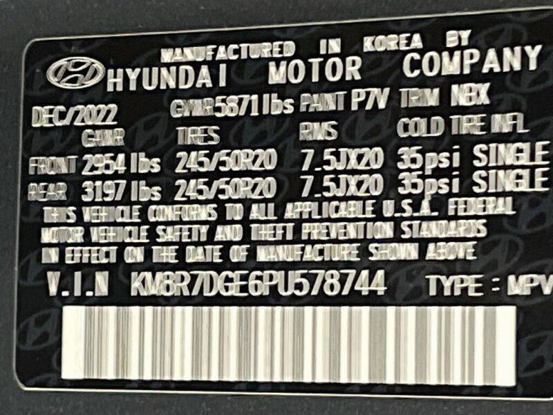 2023 Hyundai Palisade Calligraphy
