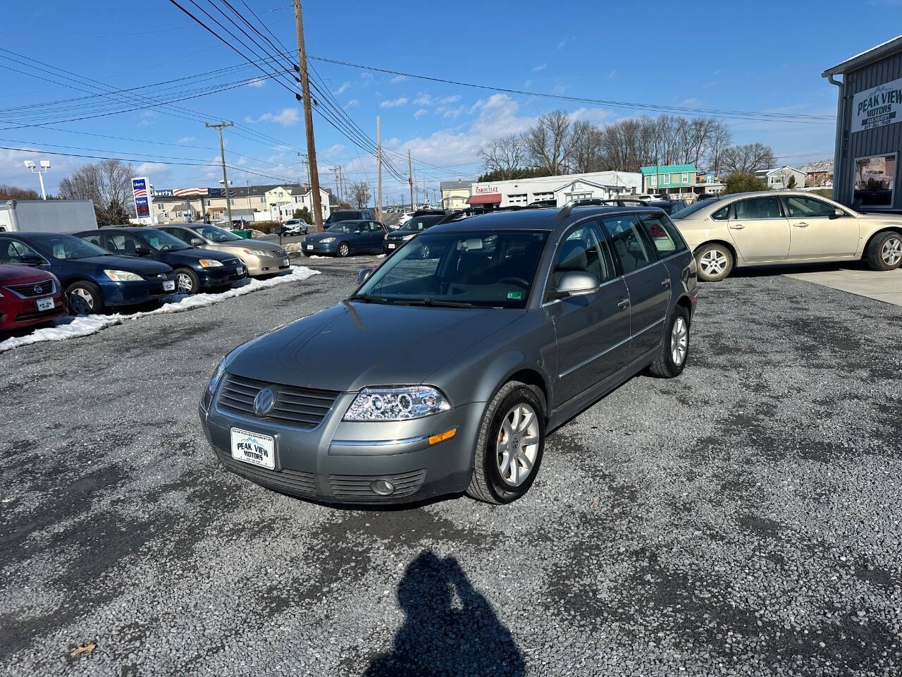 2004 Volkswagen Passat for sale at PEAK VIEW MOTORS in Mount Crawford, VA