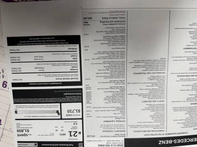 2018 Mercedes-Benz CLS CLS 550