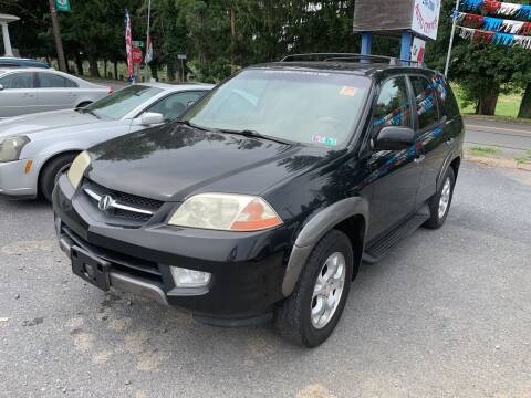 2001 Acura MDX for sale at Harrisburg Auto Center Inc. in Harrisburg PA