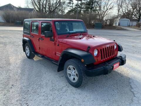 2011 Jeep Wrangler Unlimited for sale at GREENFIELD AUTO SALES in Greenfield IA