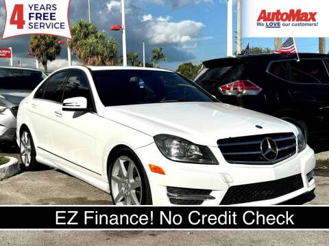 2014 Mercedes-Benz C-Class for sale at Auto Max in Hollywood FL