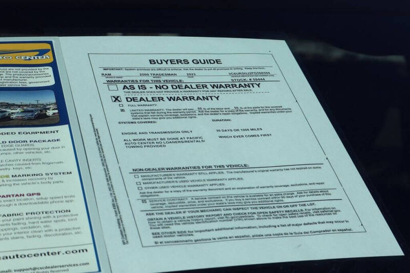 2023 RAM 2500 Tradesman