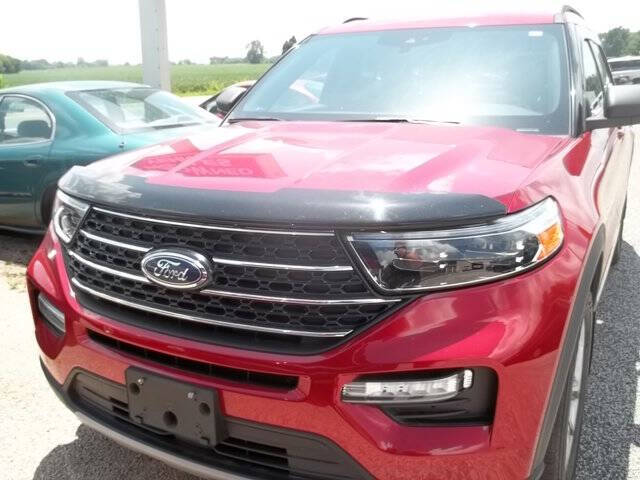 Rapid Red Metallic Tinted Clearcoat 2020 Ford Explorer XLT AWD XLT 4dr SUV 2