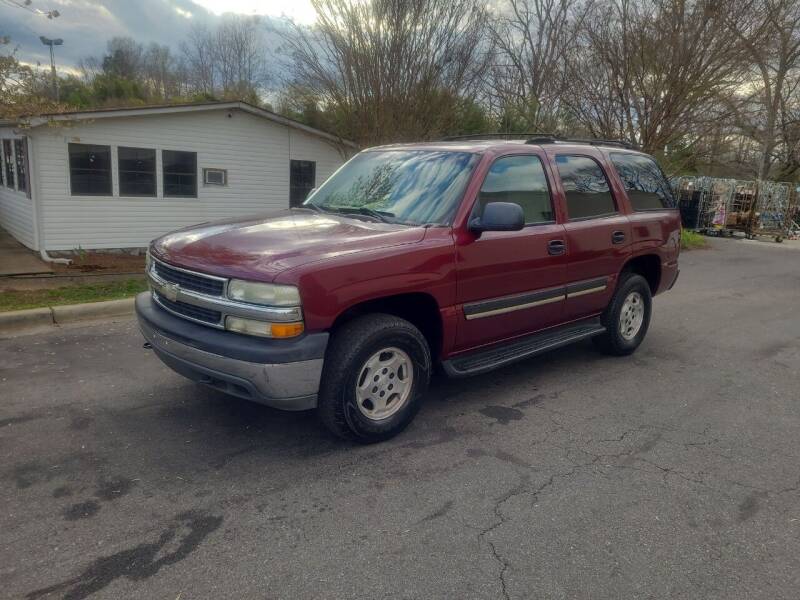 2004 Chevrolet Tahoe for sale at TR MOTORS in Gastonia NC