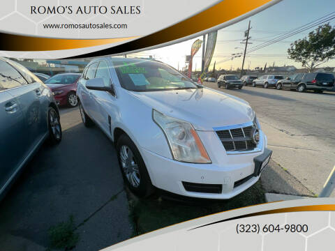2012 Cadillac SRX for sale at ROMO'S AUTO SALES in Los Angeles CA