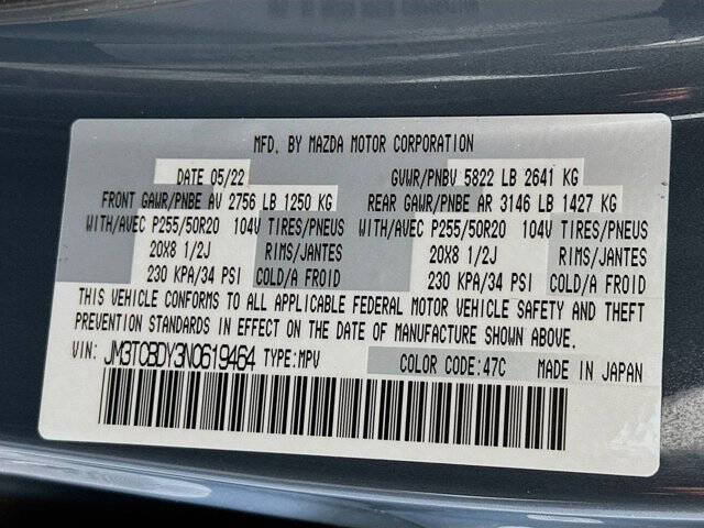 2022 Mazda CX-9 Carbon Edition